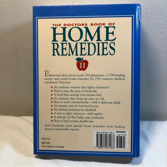 The Doctors Book of Home Remedies II Over 1,200 New Doctor-Tested Tips hardcover - Picture 2 of 16